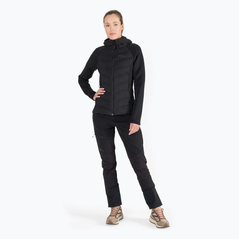 Dámská hybridní bunda Jack Wolfskin Tasman Down Hybrid černá 1707273_6000_005 2