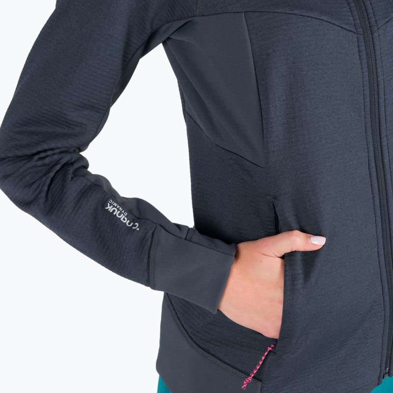 Dámská fleece mikina Jack Wolfskin Hydro Grid Fleece šedá 1709911 8