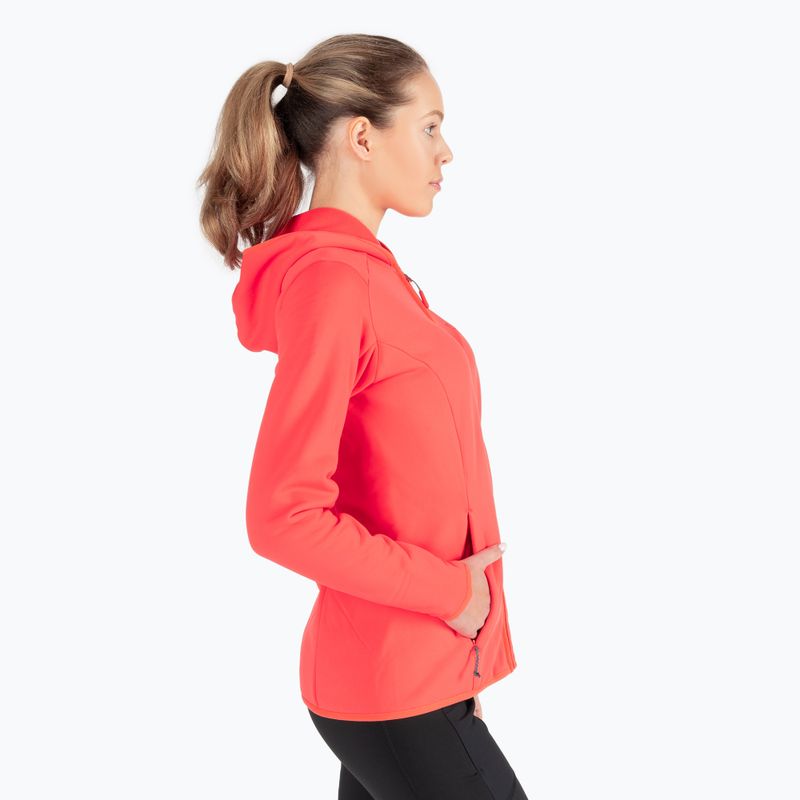 Jack Wolfskin dámská fleecová mikina Baiselberg oranžová 1710771 3