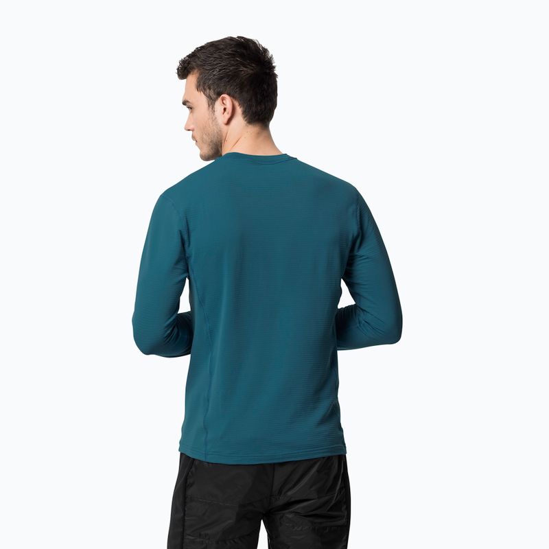 Pánské trekingové longsleeve tričko Jack Wolfskin Infinite LS modré 1808311 3
