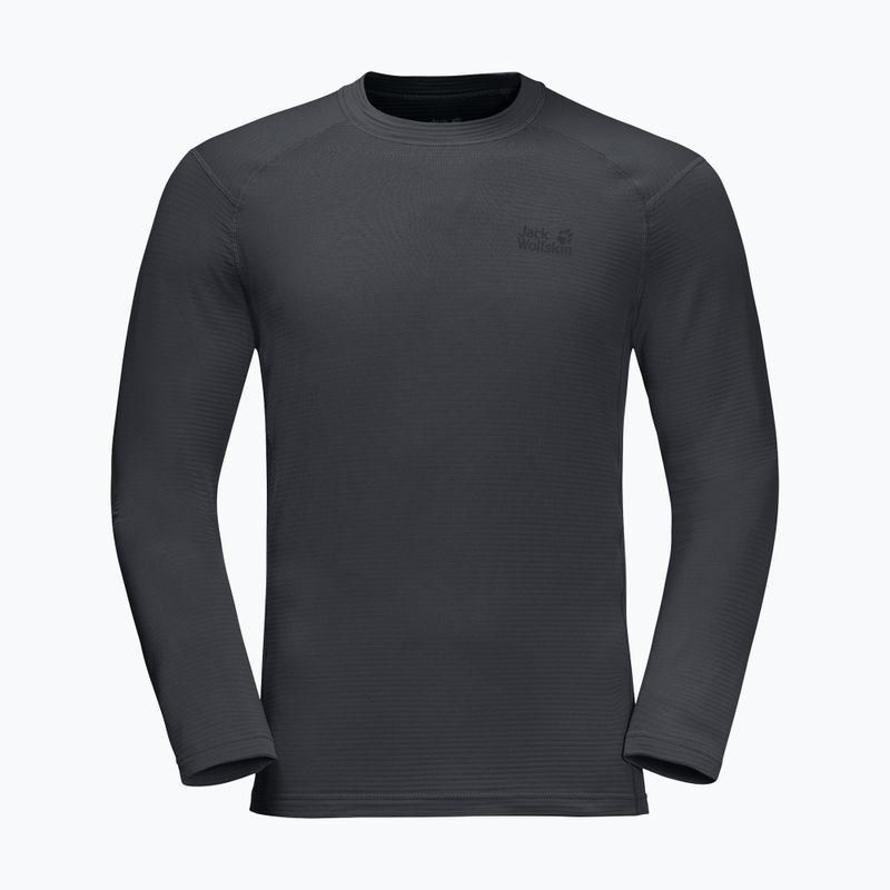 Pánské trekingové longsleeve tričko Jack Wolfskin Infinite LS tmavě šedé 1808311 3