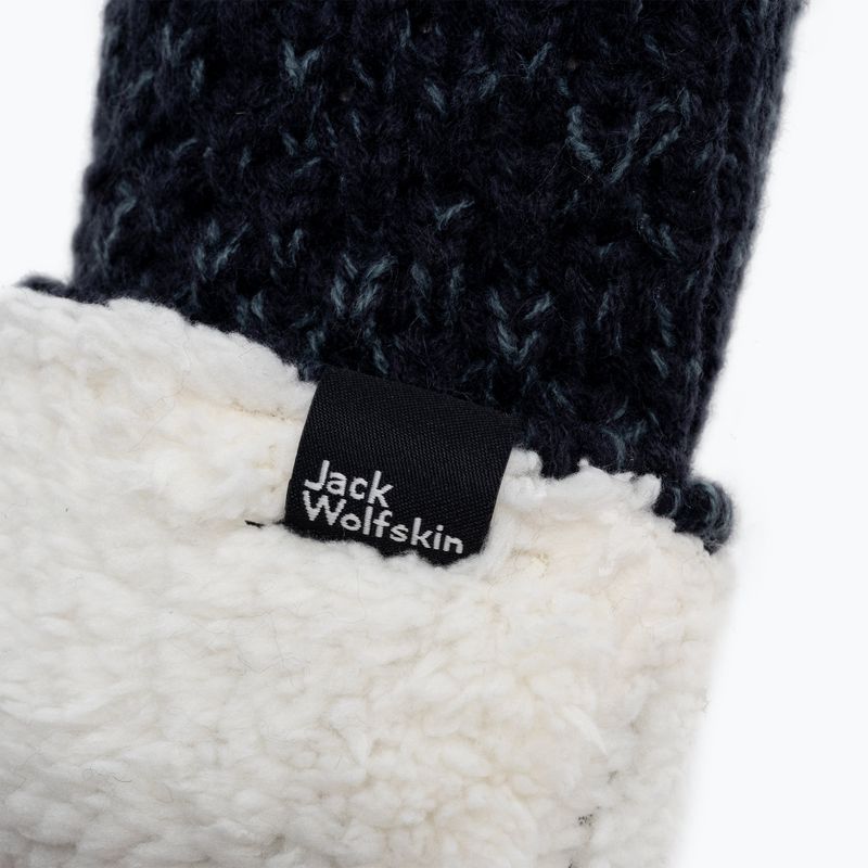 Dámské zimní rukavice Jack Wolfskin Highloft Knit modré 1908001_1010_003 4