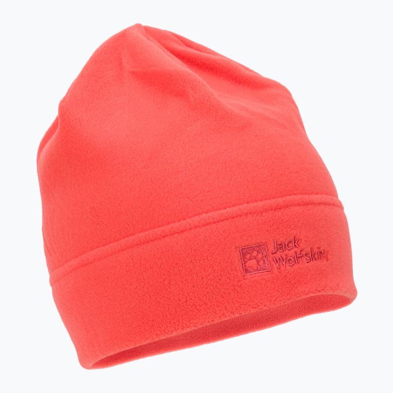 Zimní fleecová čepice Jack Wolfskin Real Stuff oranžová 1909852