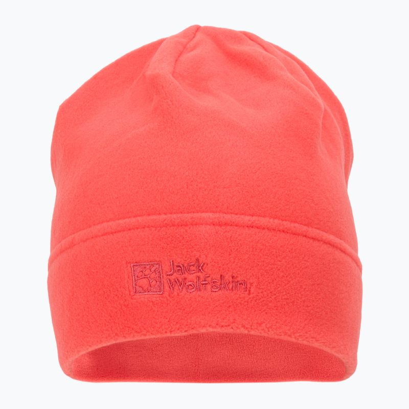 Zimní fleecová čepice Jack Wolfskin Real Stuff oranžová 1909852 2