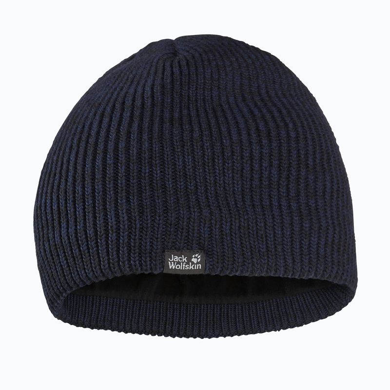 Zimní čepice Jack Wolfskin Feldberg Beanie black