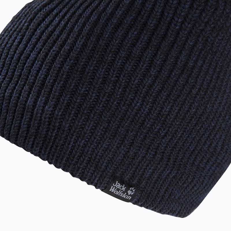 Zimní čepice Jack Wolfskin Feldberg Beanie black 2