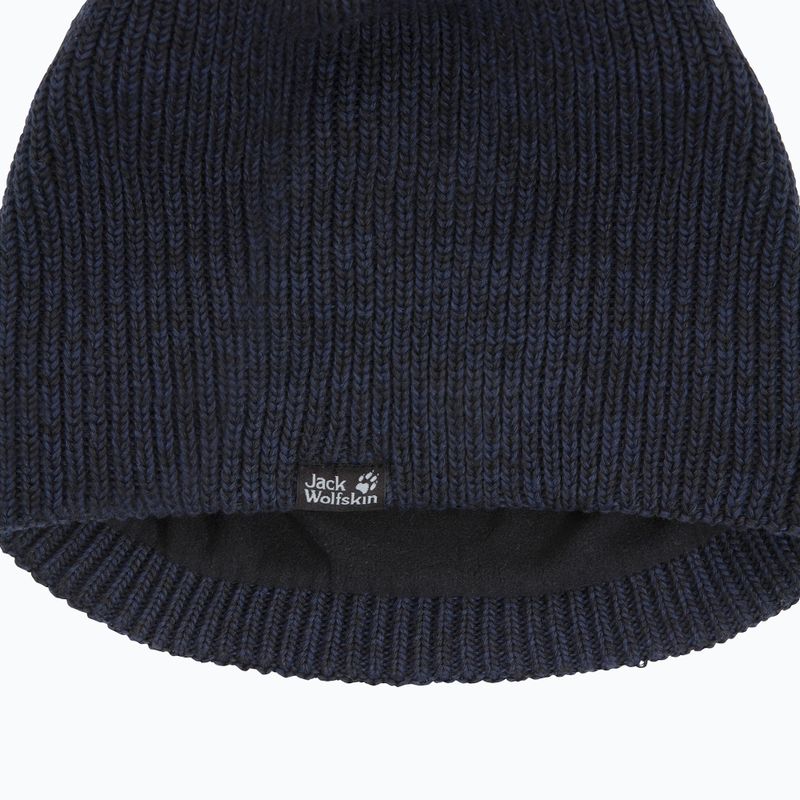 Zimní čepice Jack Wolfskin Feldberg Beanie black 3