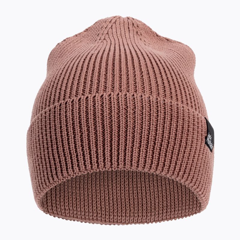 Jack Wolfskin Essential Beanie zimní čepice růžová 1910881 2