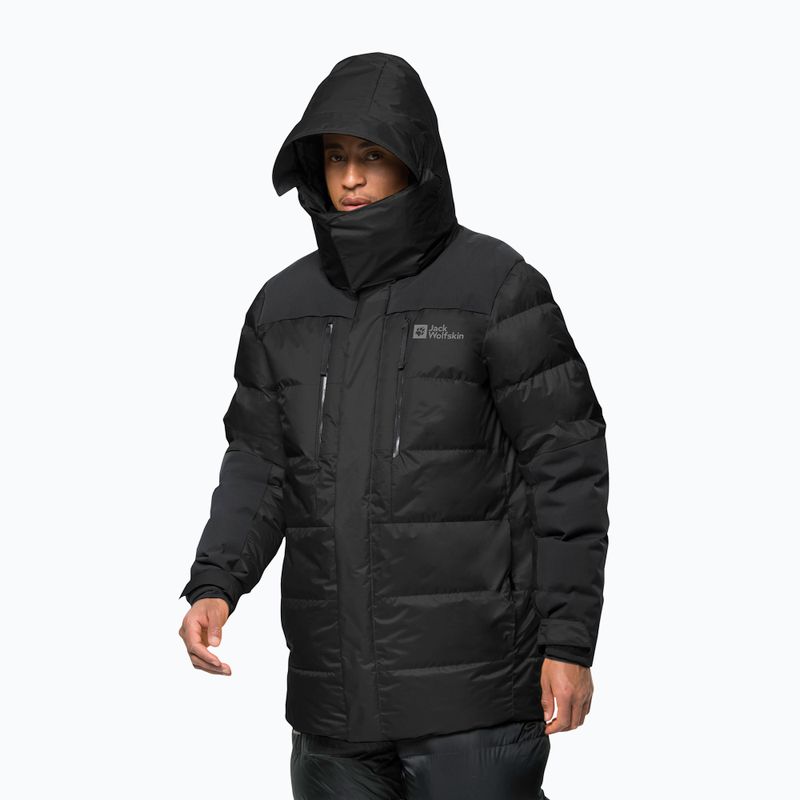 Jack Wolfskin pánská péřová bunda Cook 1995 Series černá 1206751_6000_002
