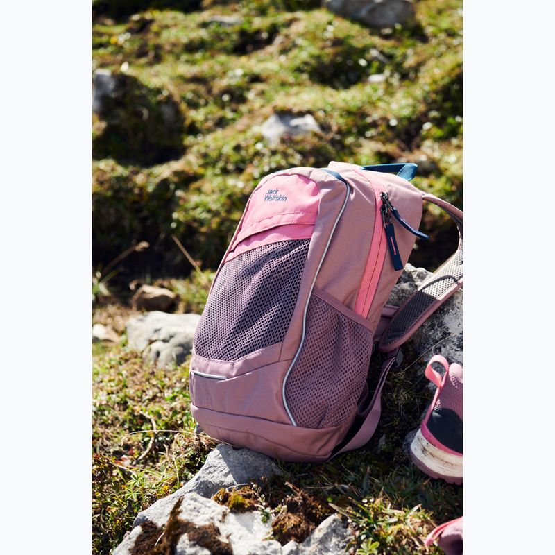 Dětský turistický batoh Jack Wolfskin Track Jack růžový 2009212 5
