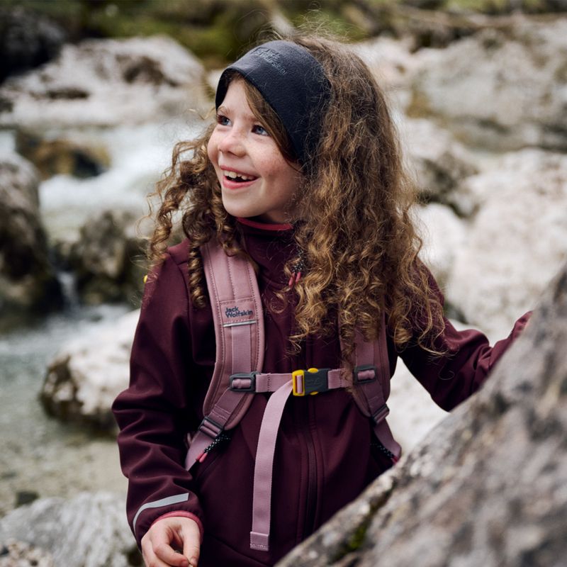 Dětský turistický batoh Jack Wolfskin Track Jack růžový 2009212 9