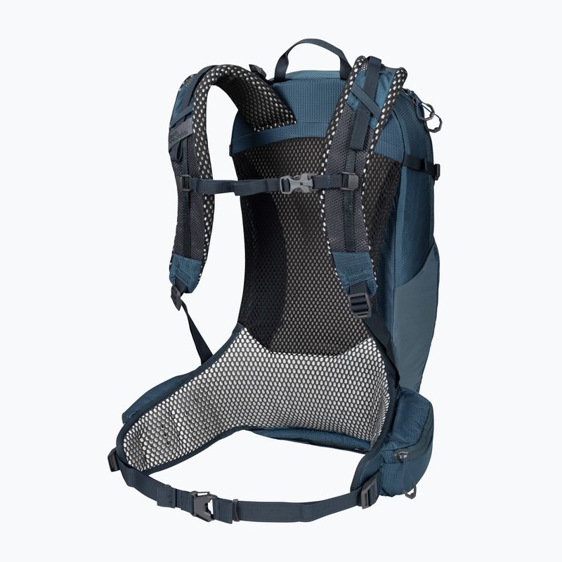 Jack Wolfskin Crosstrail Lt 24 l dark sea trekingový batoh 2