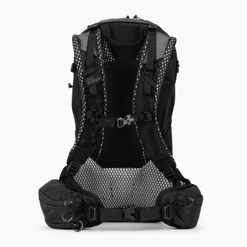 Jack Wolfskin Crosstrail 22 ST trekingový batoh černý 3