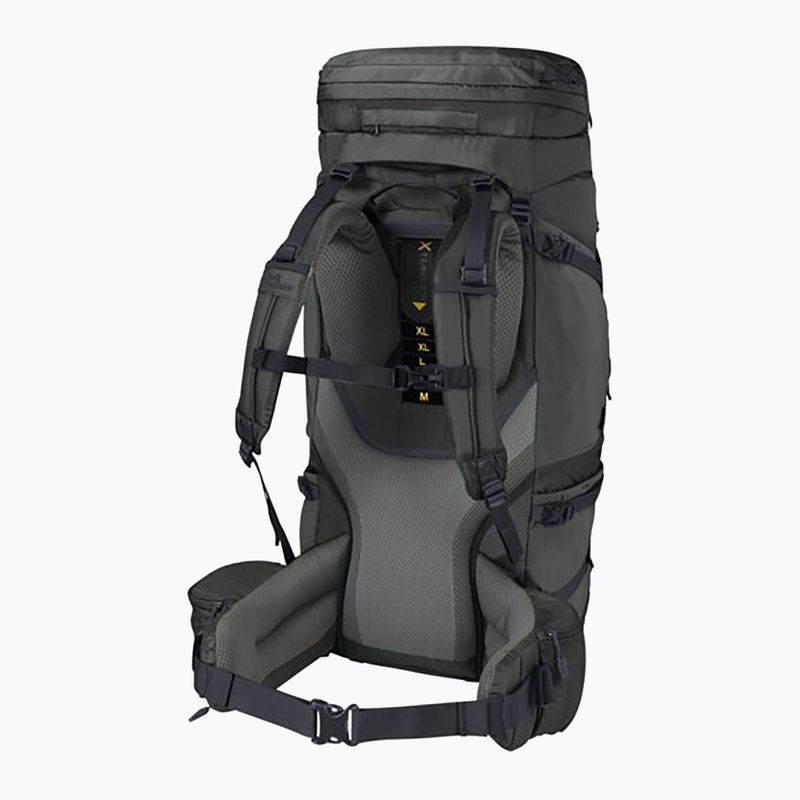 Pánský trekingový batoh Jack Wolfskin Denali 75+10 l slate green 2