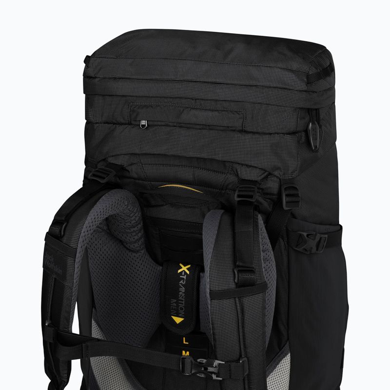 Pánský trekingový batoh Jack Wolfskin Denali 65+10 l black 5