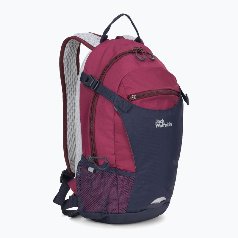 Cyklistický batoh Jack Wolfskin Velocity 12 bordó 2010302 2