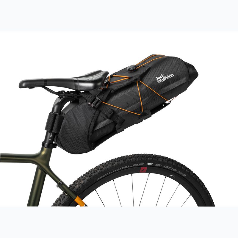 Brašna na kolo Jack Wolfskin Morobbia Seat Bike Bag 14 l flash black 4