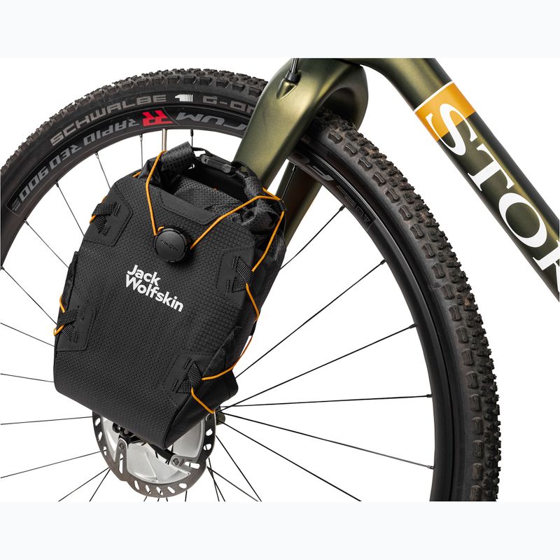 Brašna na kolo Jack Wolfskin Morobbia Fork Bag 7 l flash black 2