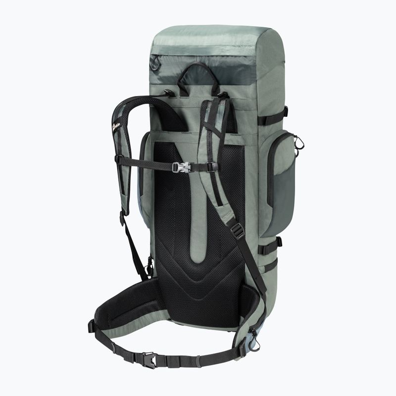 Jack Wolfskin Wanderthirst 45 l břidlicově zelený trekingový batoh 2