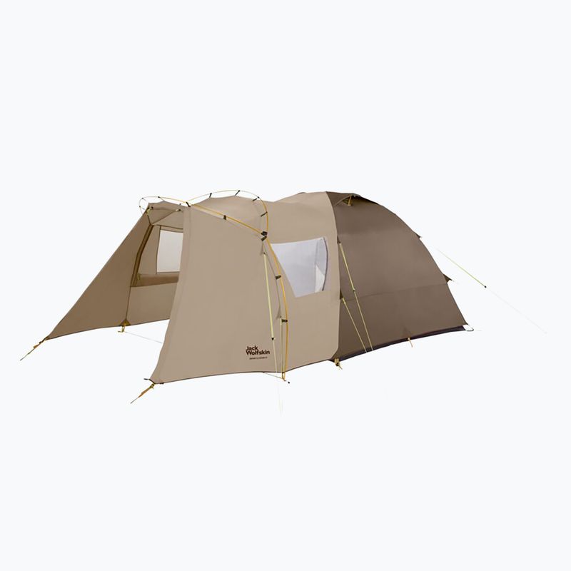 Kempinkový stan Jack Wolfskin Grand Illusion IV pro 4 osoby béžový 3008131_5154