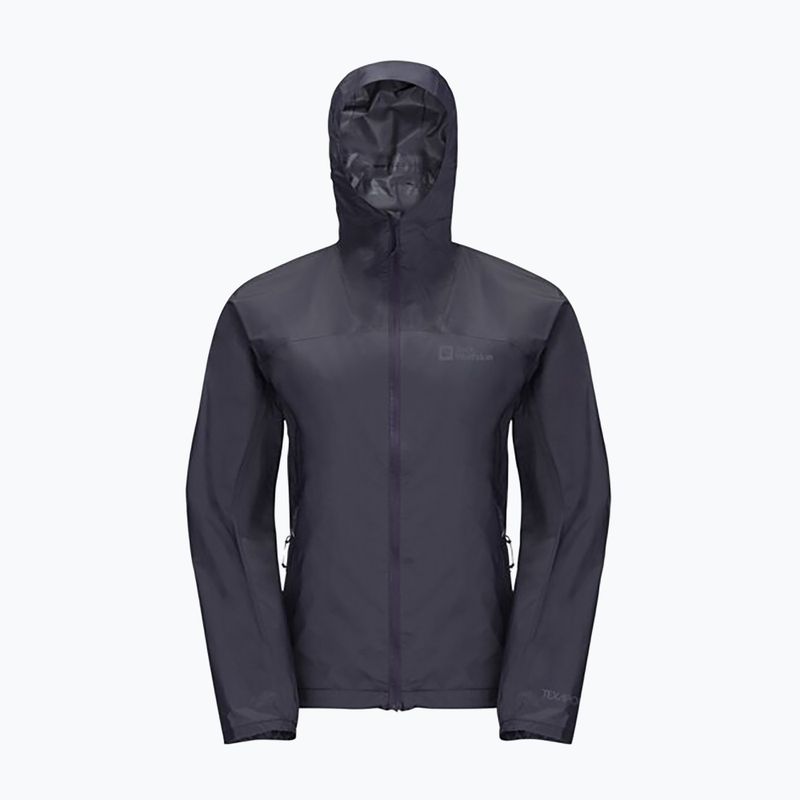 Jack Wolfskin dámská bunda do deště Elsberg 2.5L šedá 1115951_1388_002 7