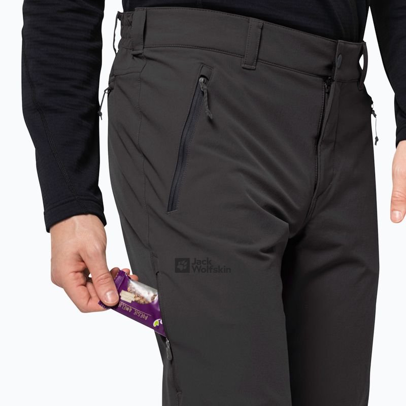 Pánské softshellové kalhoty Jack Wolfskin Activate XT phantom 4