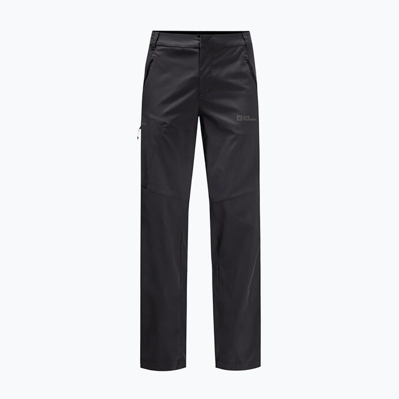 Pánské softshellové kalhoty Jack Wolfskin Glastal černé 1508221 5