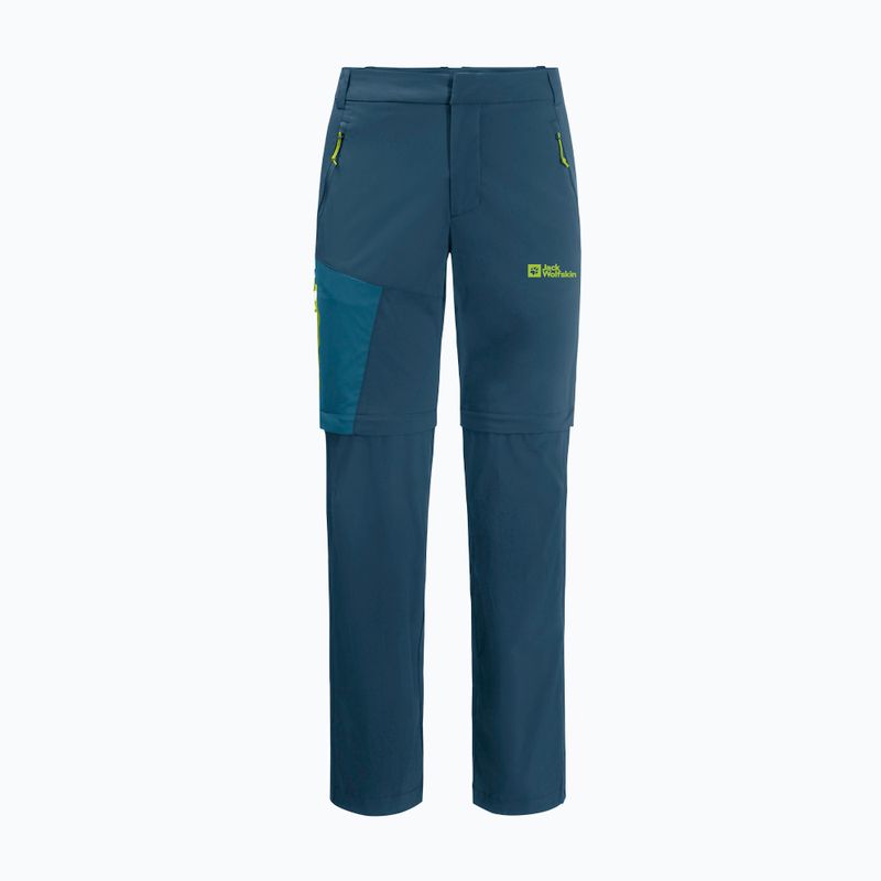 Pánské softshellové kalhoty Jack Wolfskin Glastal Zip Away tmavě modré 1508301 6