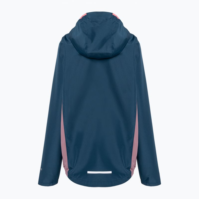 Dětská nepromokavá bunda Jack Wolfskin Active Hike tmavě modrá 1609251 2