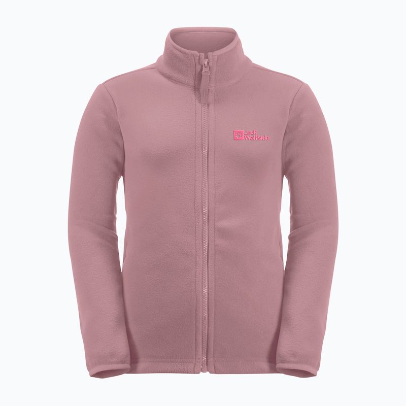 Dětská trekingovámikina Jack Wolfskin Taunus  růžová 1609481