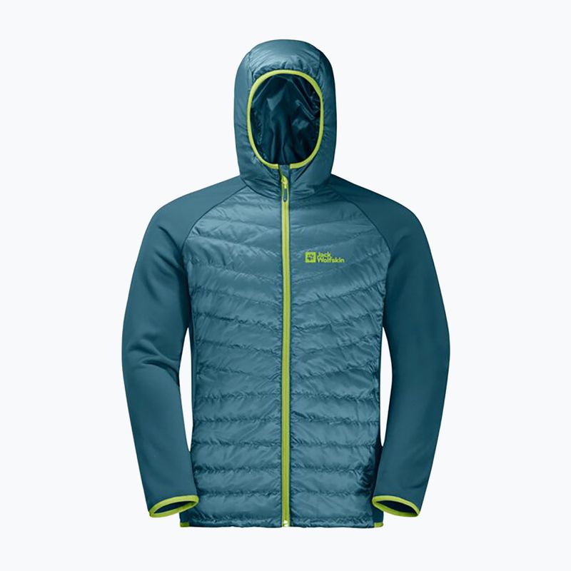 Pánská hybridní bunda Jack Wolfskin Routeburn Pro Hybrid modrá 1710511 6