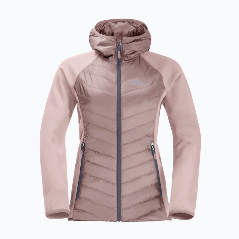 Dámská hybridní bunda Jack Wolfskin Routeburn Pro Hybrid růžová1710861 5