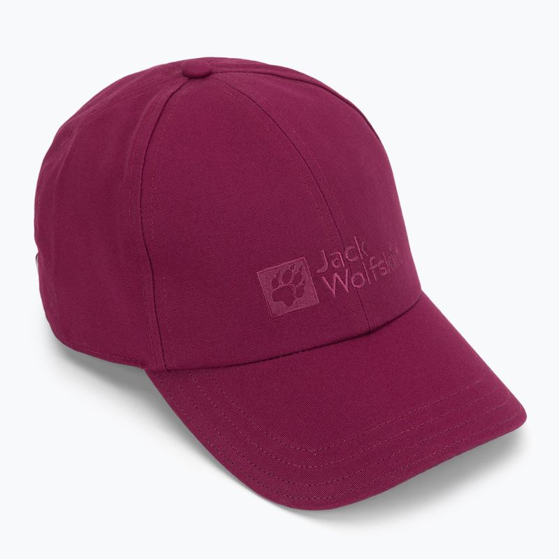 Kšiltovka  Jack Wolfskin Baseball červená 1900673
