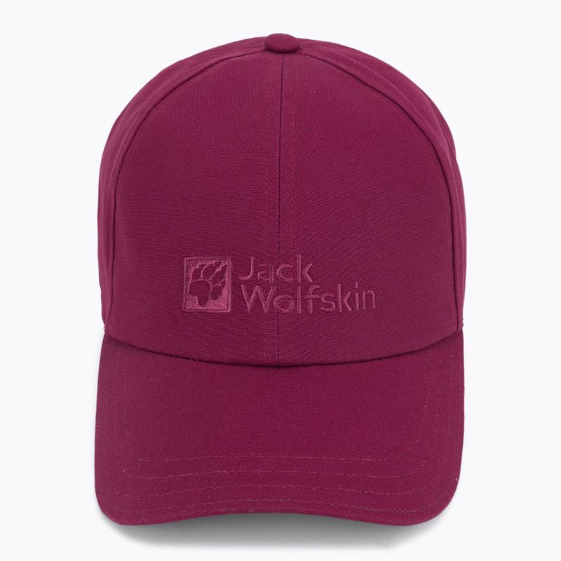 Kšiltovka  Jack Wolfskin Baseball červená 1900673 4