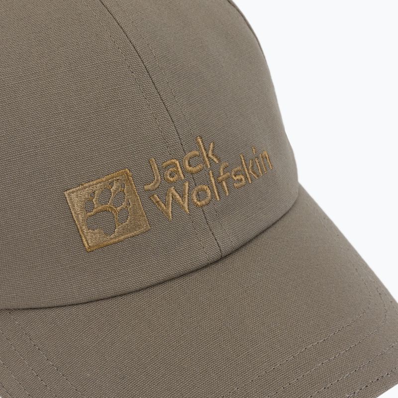 Kšiltovka Jack Wolfskin Baseball hnědá 1900673 5