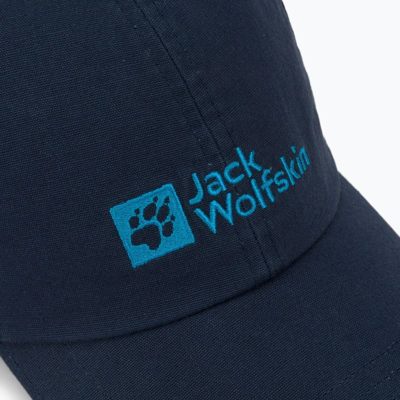 Dětská kšiltovka  Jack Wolfskin Baseballtmavě modrá 1901012 5