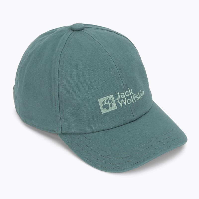 Dětská kšiltovka Jack Wolfskin Baseball zelená 1901012