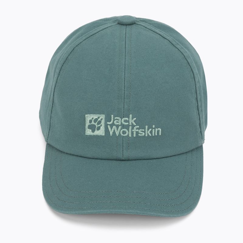 Dětská kšiltovka Jack Wolfskin Baseball zelená 1901012 4
