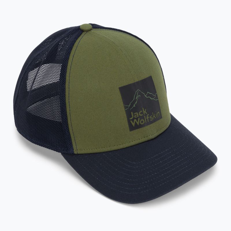 Kšiltovka  Jack Wolfskin Brand zelená 1911241