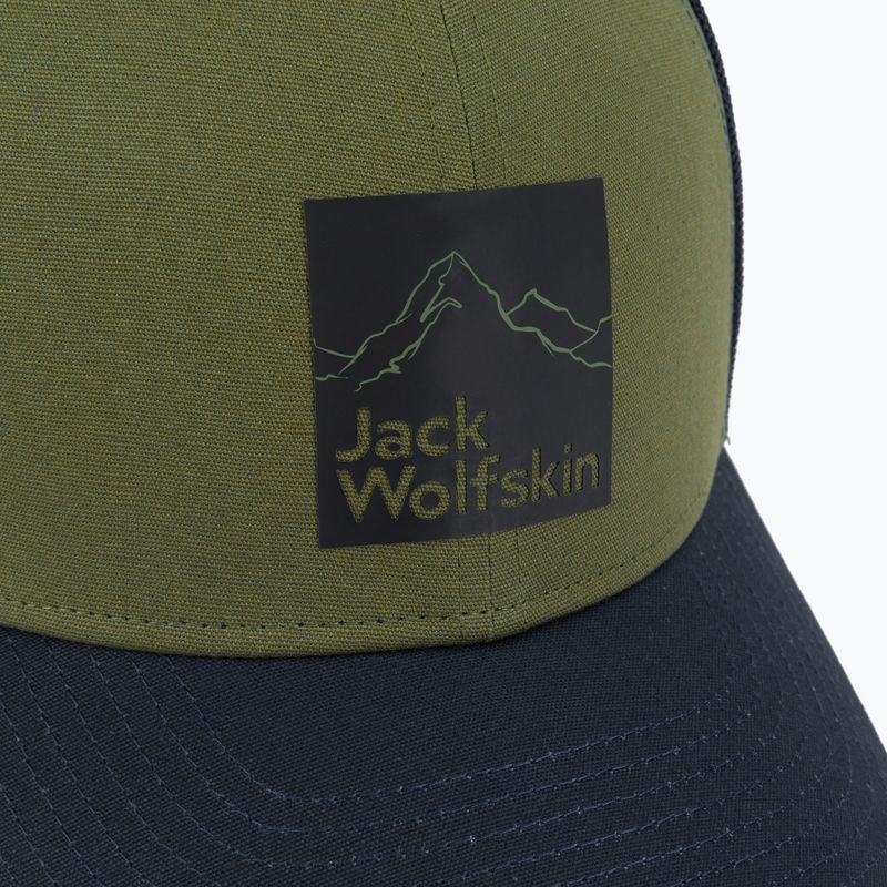 Kšiltovka  Jack Wolfskin Brand zelená 1911241 5