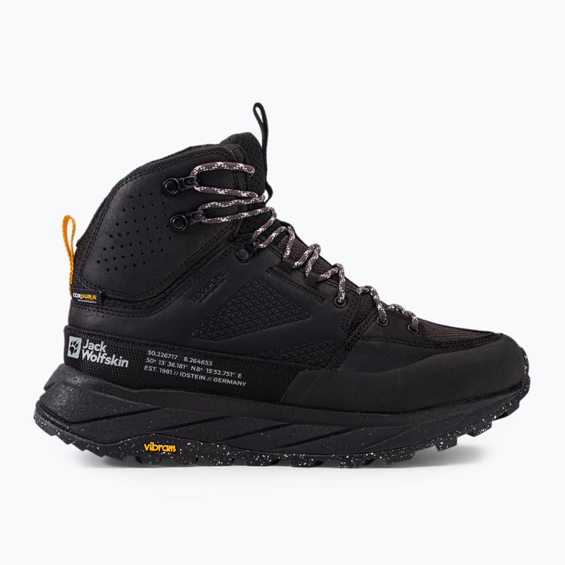 Jack Wolfskin pánské trekové boty Terraquest Texapore Mid black 4056381_6000_110 2