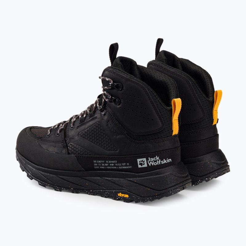 Jack Wolfskin pánské trekové boty Terraquest Texapore Mid black 4056381_6000_110 3