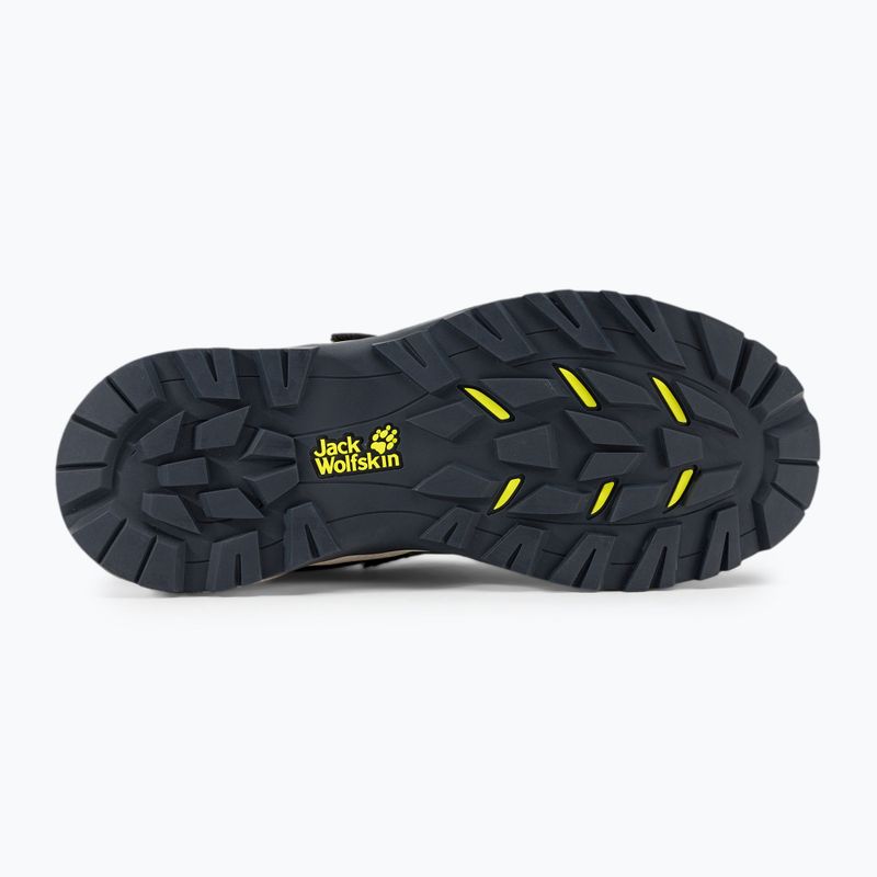 Jack Wolfskin Vili Hiker Texapore Low dětské turistické boty zelené 4056831_4136_350 5