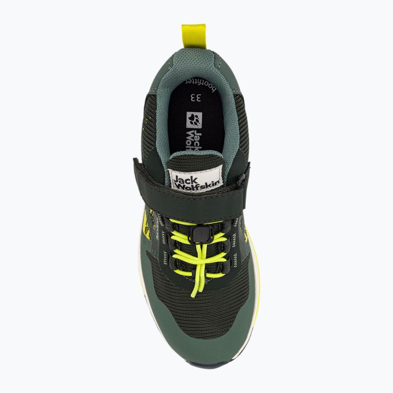 Jack Wolfskin Vili Hiker Texapore Low dětské turistické boty zelené 4056831_4136_350 6