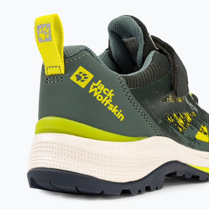 Jack Wolfskin Vili Hiker Texapore Low dětské turistické boty zelené 4056831_4136_350 9
