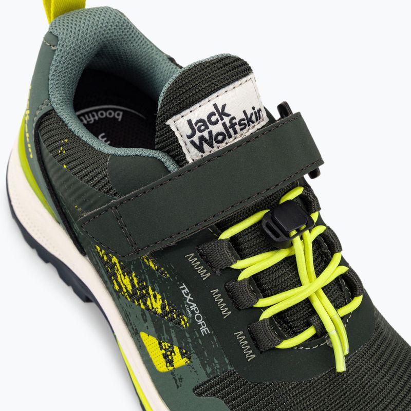 Jack Wolfskin Vili Hiker Texapore Low dětské turistické boty zelené 4056831_4136_350 10