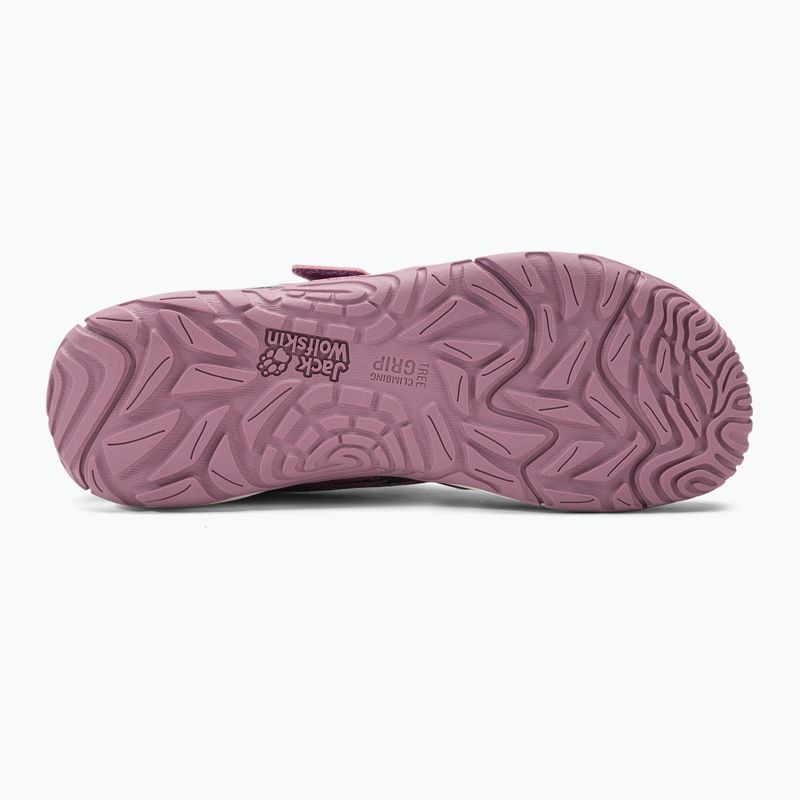 Dětské trekingové boty Jack Wolfskin Vili Action Low růžové 4056851 5