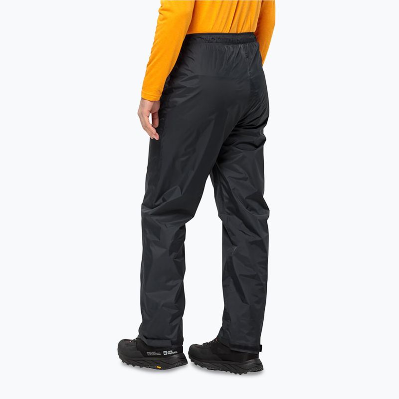 Kalhoty do deště Jack Wolfskin black 2