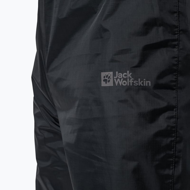 Kalhoty do deště Jack Wolfskin black 4