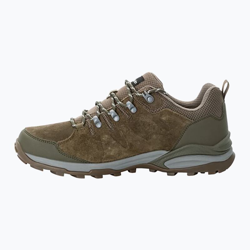 Pánské trekové boty Jack Wolfskin Refugio Texapore Low cold coffee 10